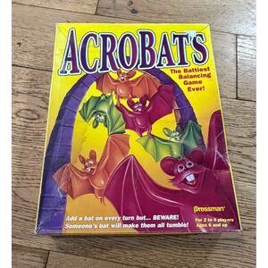 Vintage Pressman Acrobats‎ The Battiest Balancing Game Ever Complete